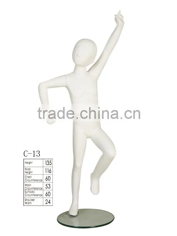 new style lovely frp kids mannequin for sale