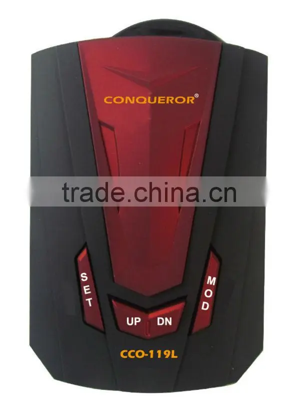 Original Conqueror GPS Radar Detector CCO-119L (2 in 1)