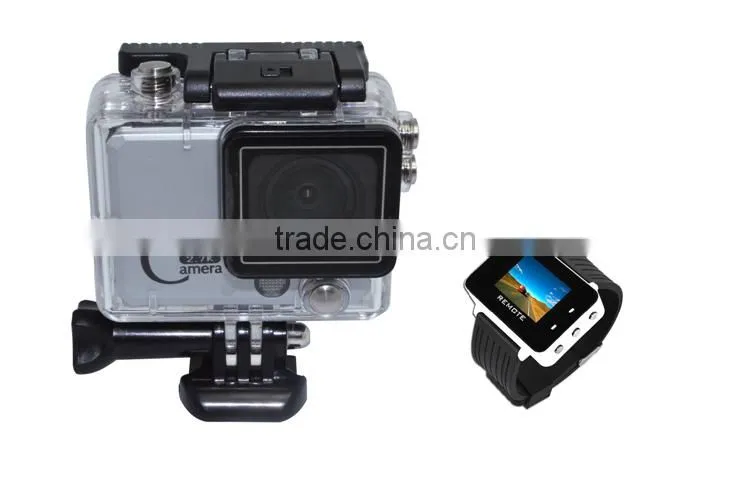 X5 Plus - Ambarella A7LA50 Processor 50 Meters Waterproof Action Camera 2560x1080@30fps 1920x1080@45fps with RF Watch Controller