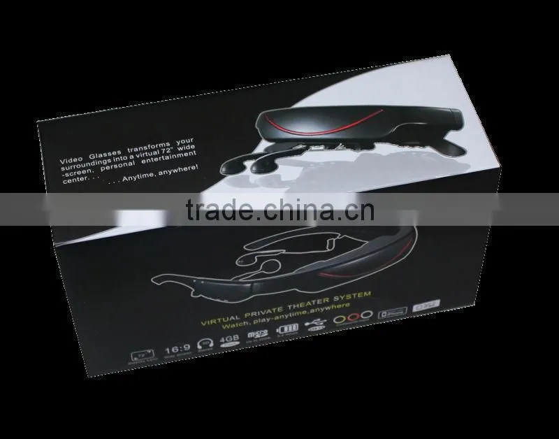 Fashiion! 72 Inch Portable Video Glasses VG320A