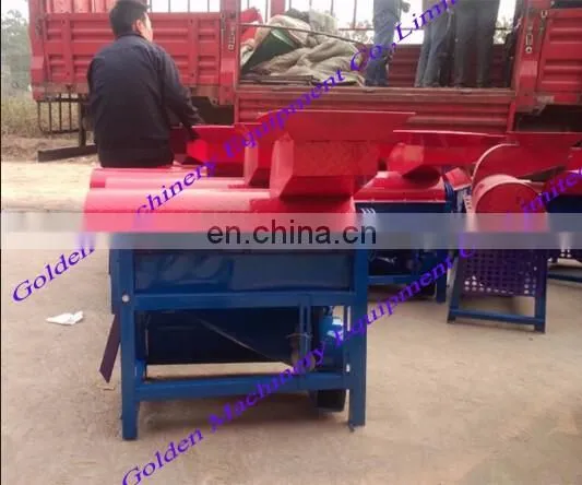 Small electrical farm Corn sheller and thresher combined shelling threshing machine