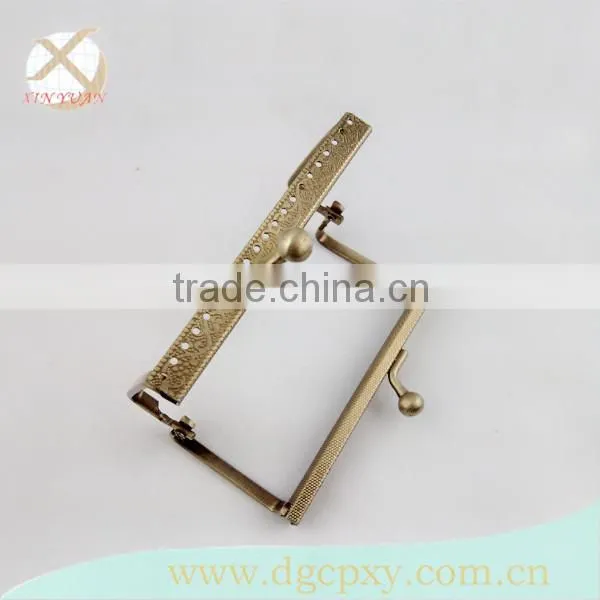 8.5*4.5metal purse frame handbag handle for women evening purse and clutch bag