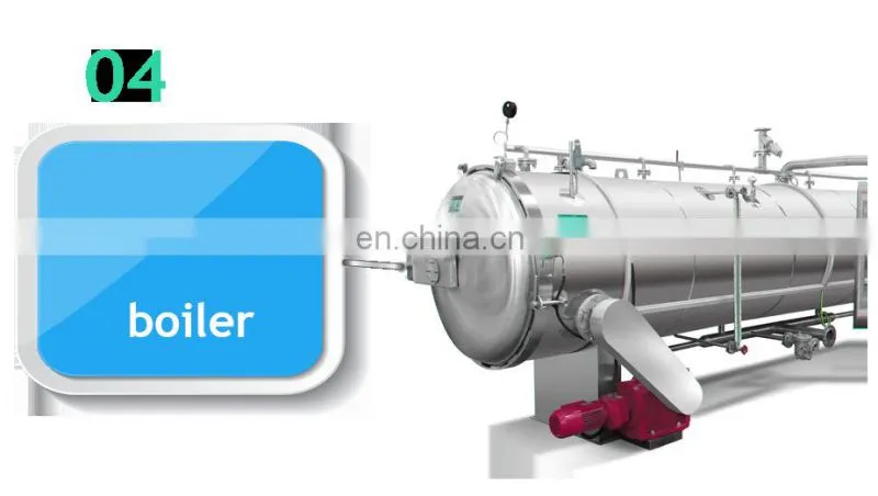 Qiangda electric steam heating canning retort autoclave machine water bath retort