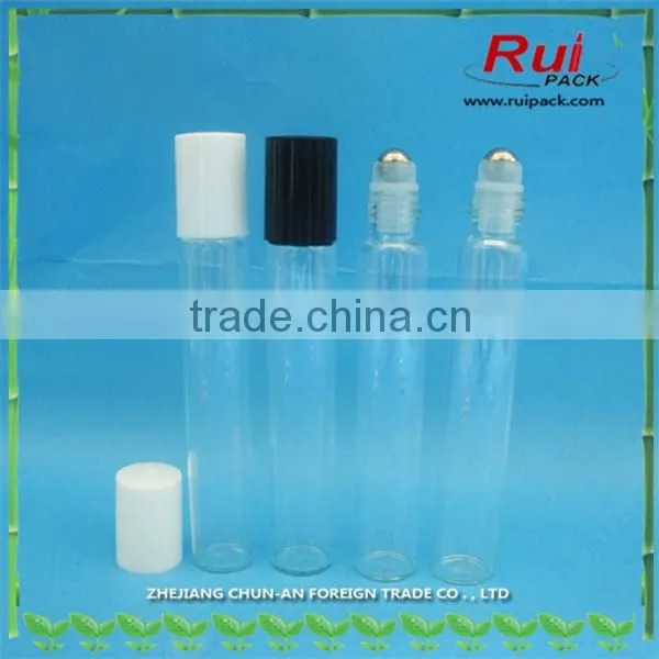 10ml Glass material perfume bottle, Roll on bottle for body perfume