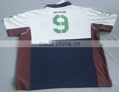polo shirt with embroidery logo from factory/Polo wear for brazil