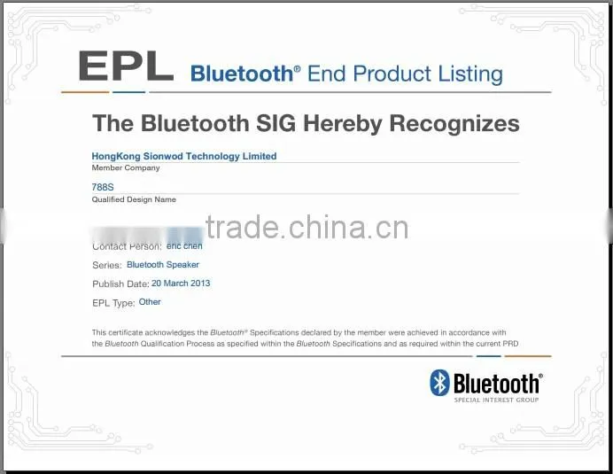 Classic Bluetooth Wireless Speaker 788s for gifts
