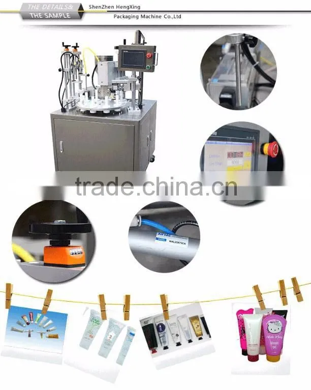 tube filler and sealer for White/Clear Empty Tube