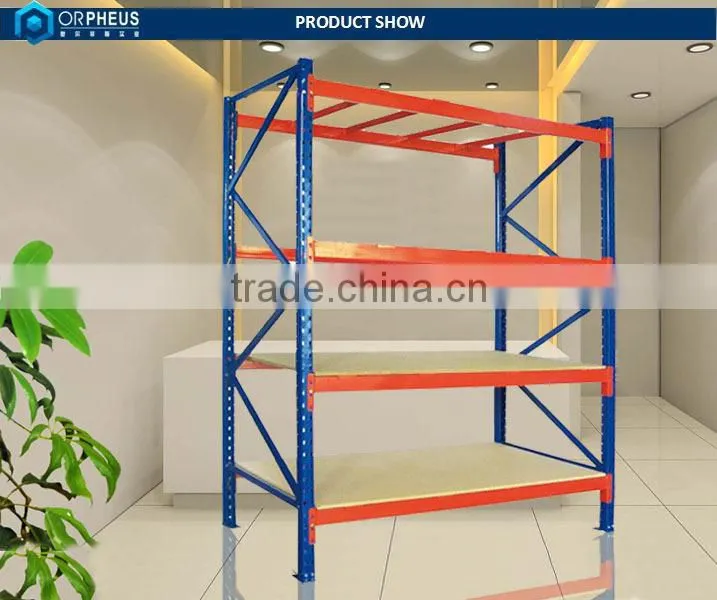 Heavy Duty Warehouse Furniture Stainless Steel Storage 4 Tier Warehouse Shelving
