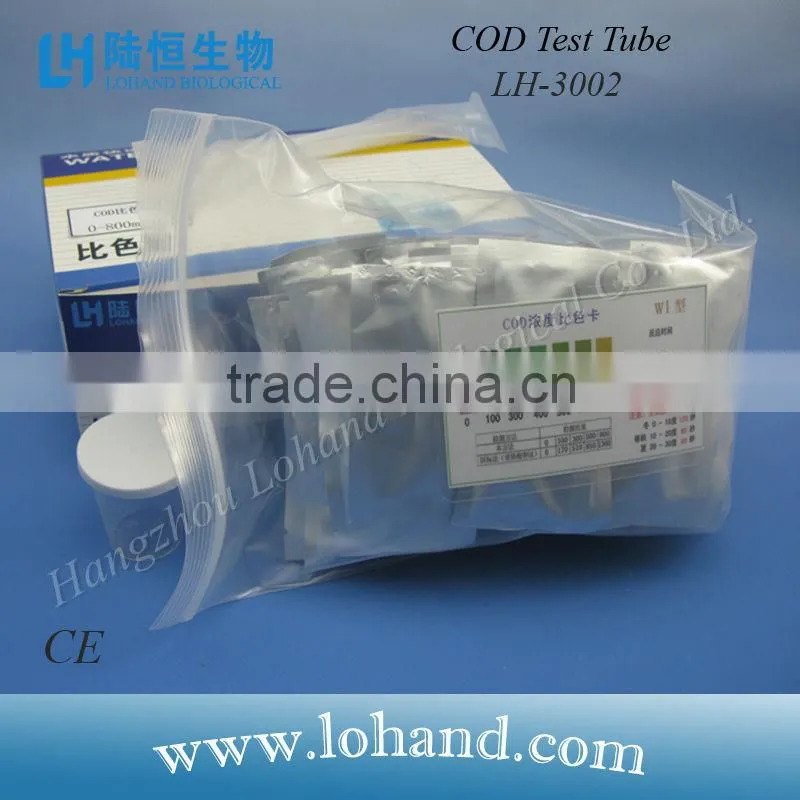 Hot sale lab 50 tests COD test tube