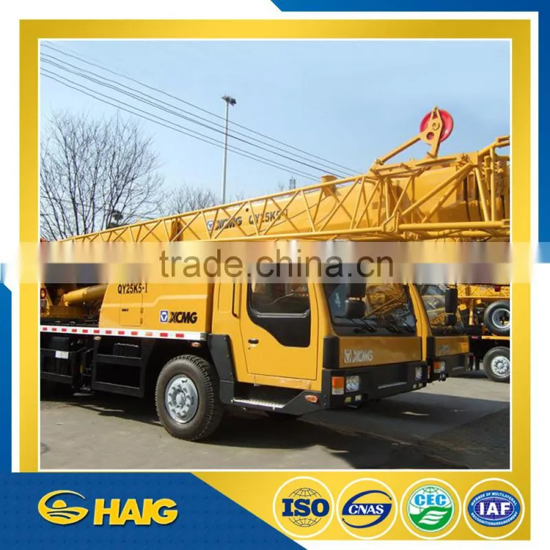 XCMG 25TON Small Truck Lift Crane Mobile Truck Crane QY25K-I for sale