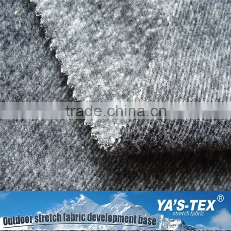 Bamboo Polar Fleece Fabric 4 Way Stretch Breathable Waterproof Outdoor Winter Cloth Fabric