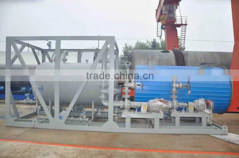 asphalt tank 30ton 40ton with insulation materials