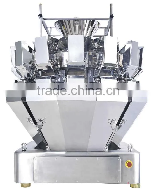 High speed double layer discharge chute multihead combination weigher