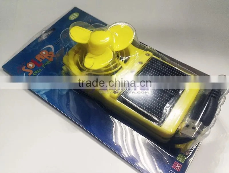 Fold Mini Size Plastic Micro Motor Driver Solar Fan