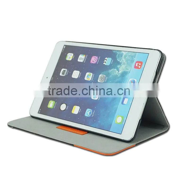 Customized Leather case for Pad Factory direct sublimation leather for ipad cases