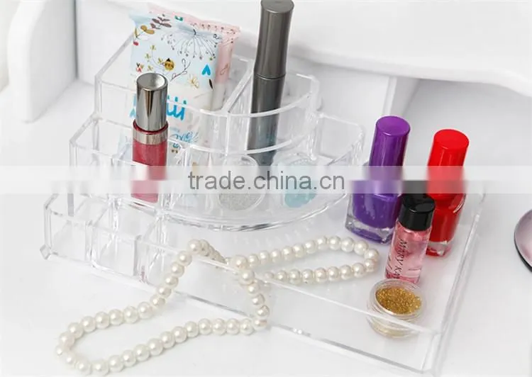offer cosmetic plastic bin acrylic cosmetic organizer