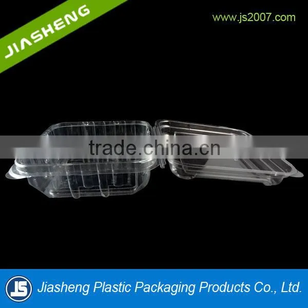 PET Clear plastic clamshell blueberry containers factory supplier