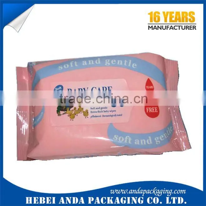 sanitary napkins packing /lady's sanitary towel packing bag /plastic packaging for wet wipes