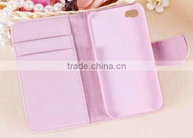 The colorful PU leather mobile phone bag for iphone,girls