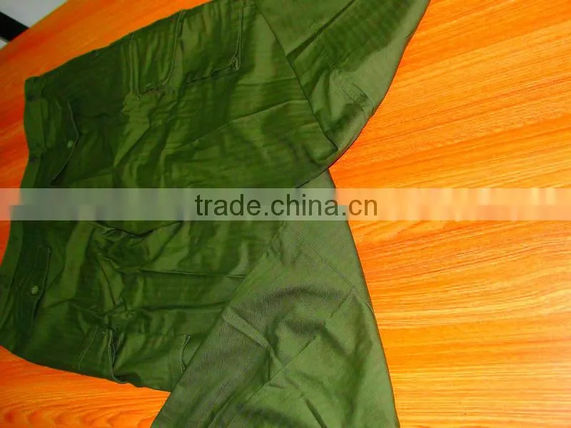 Olive green F1 suit