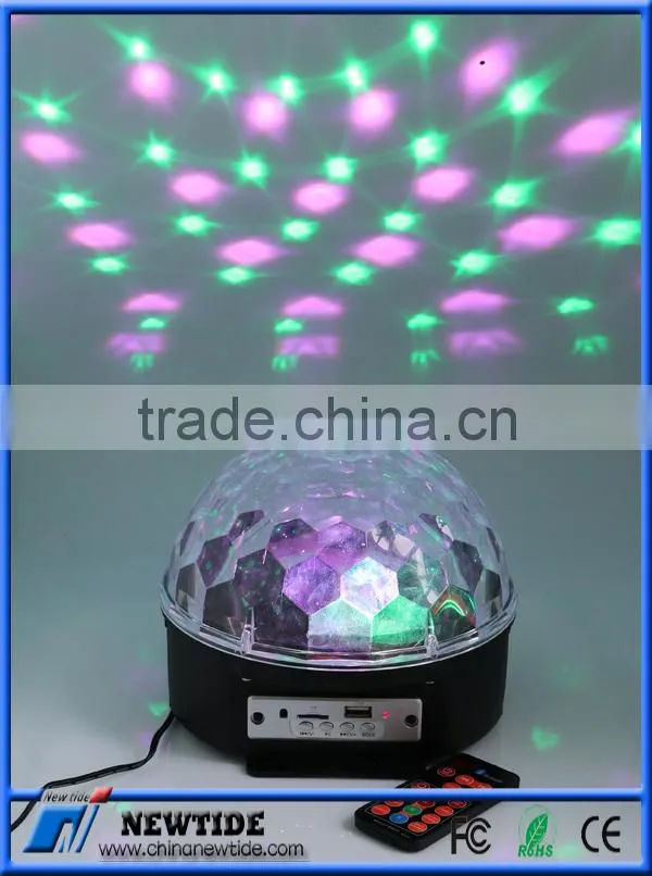 diamond face multi model bluetooth wireless led light speaker NT-BP0081