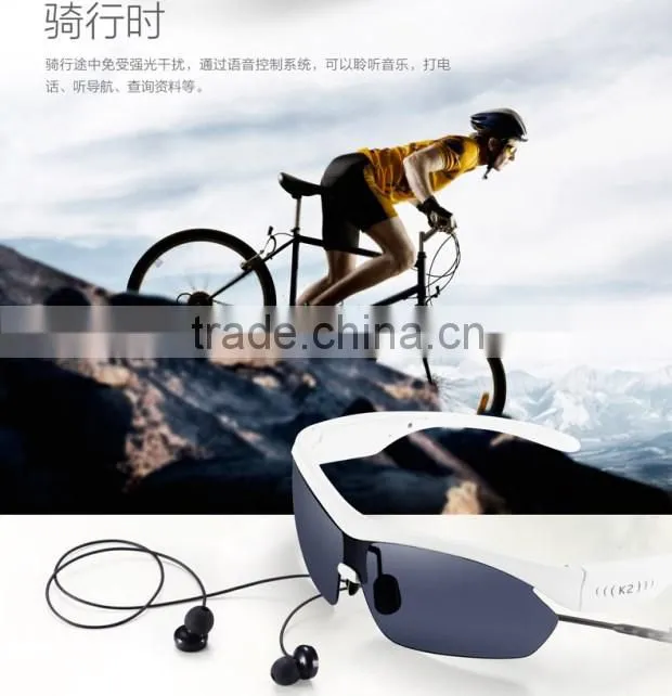 Smart bluetooth glasses for iphone for Samsung