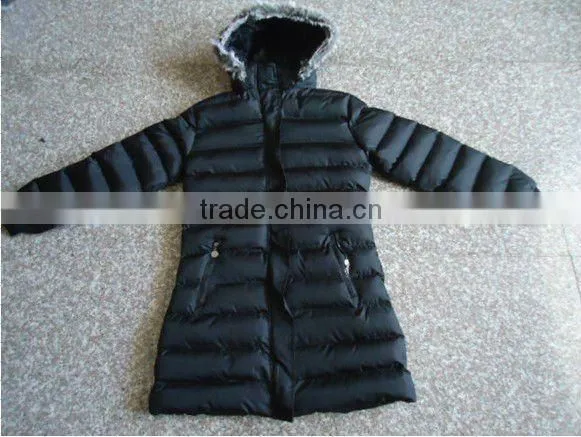 2013 News womens padding winter jackets with PVC coating