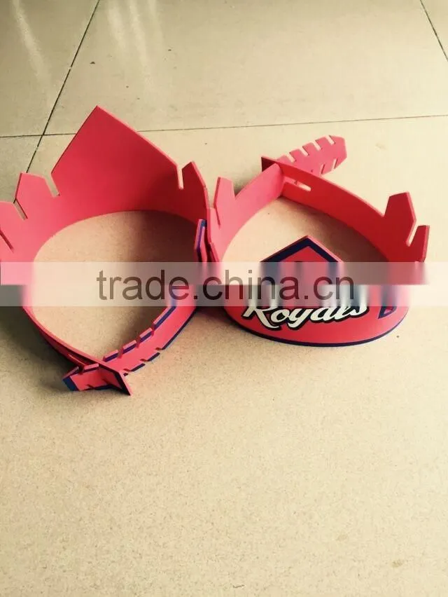 wholesale custom EVA visor caps hats with EVA patch logo and elastic strap