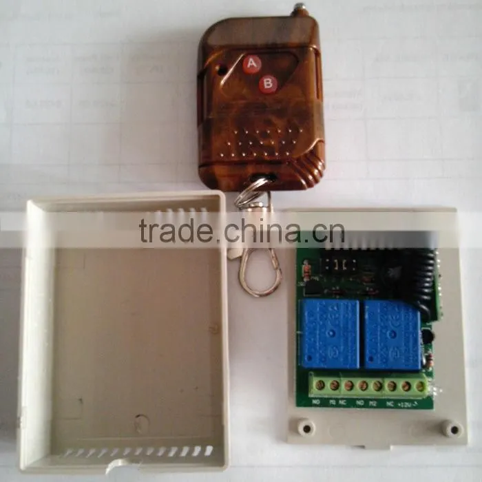 2 Button Wireless Remote Control Button light door window 2 Channel Remote Control Switch