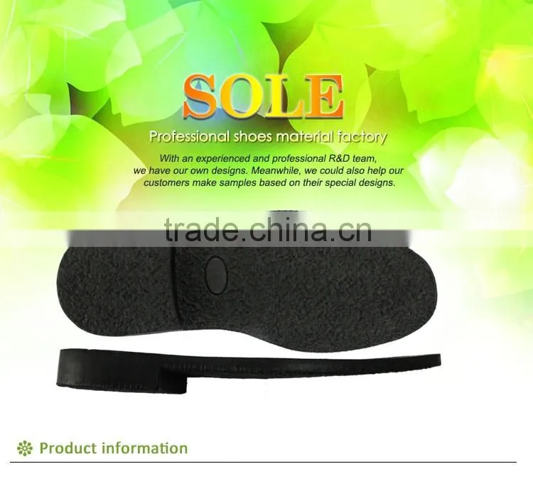 fashion elegant footwears casual leather rubber sheet shoe sole