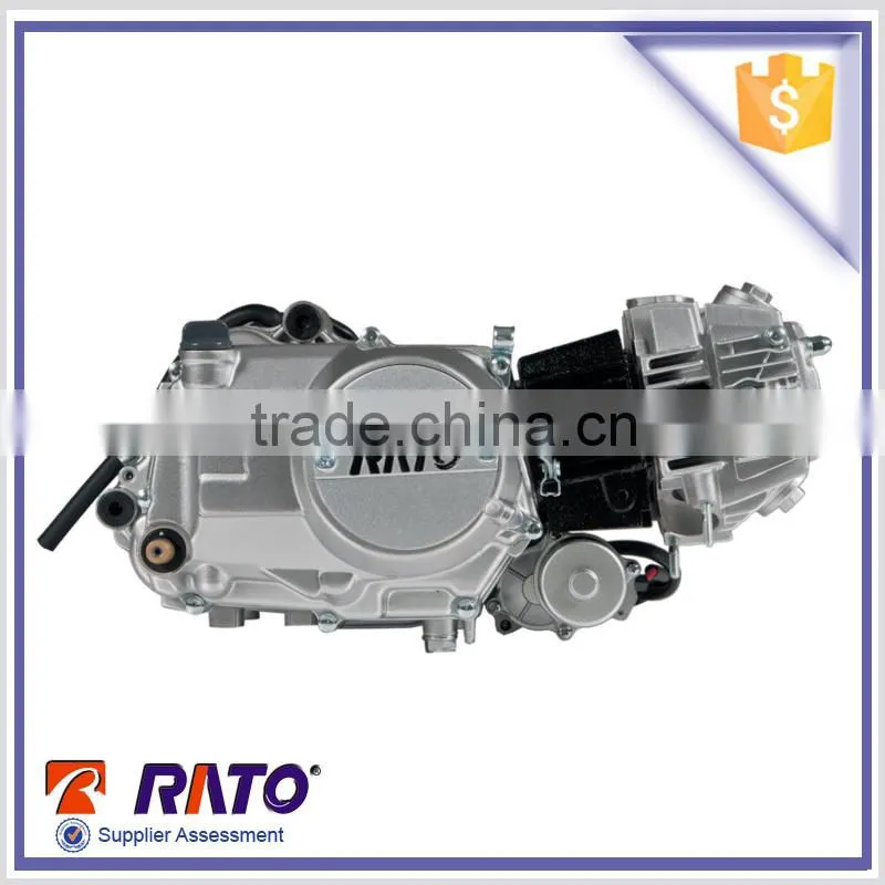 High performance 125cc motorcycle engine with manual wet clutch horizontal type