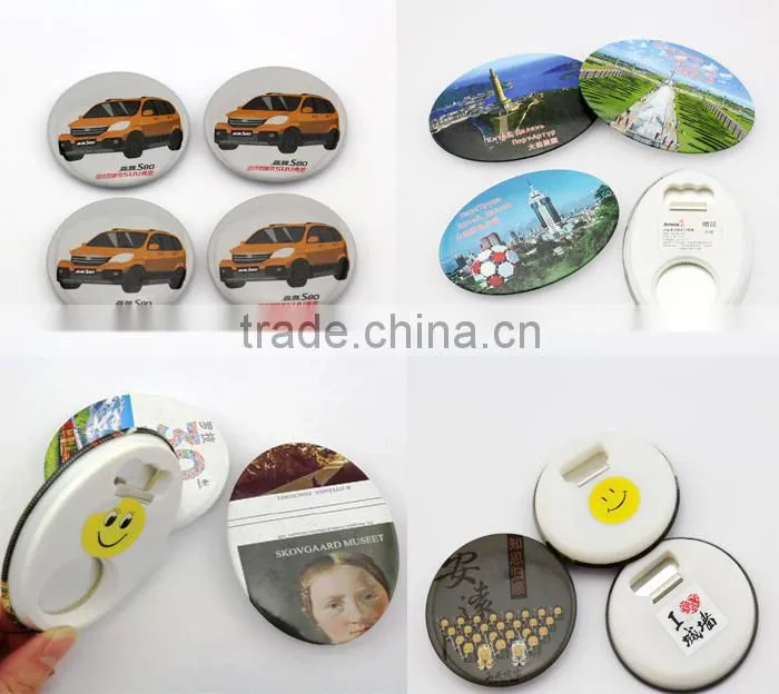 2014 New arrive refrigerator decoration magnet beer bottle opener