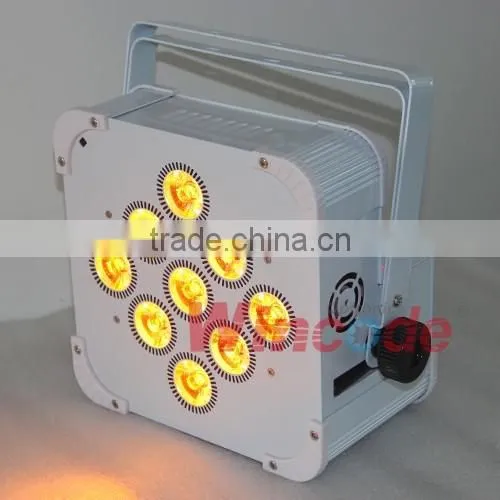 RGBAW+UV 6 in 1 wireless battery led uplights / wireless led uplights / battery led uplights