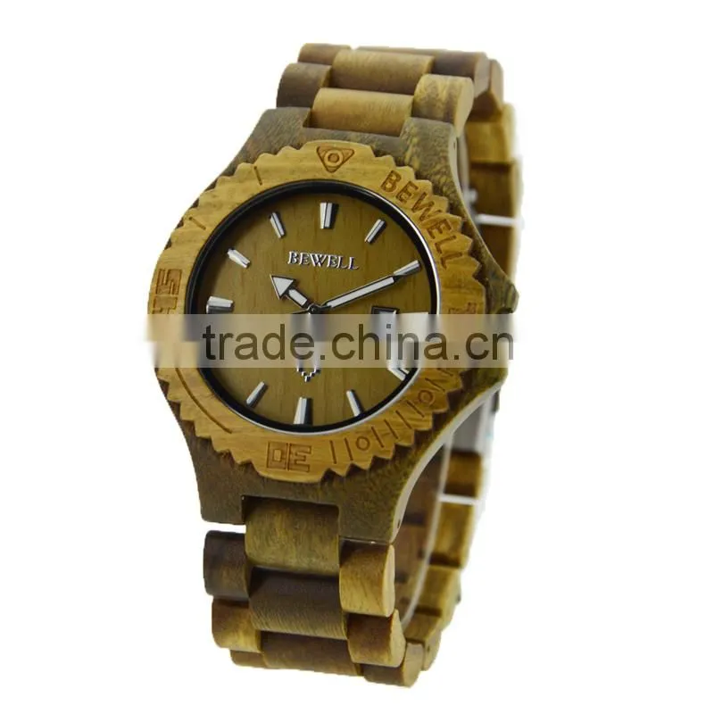 Handmade Elegant Eco-Friendly Natural Wood High Quality Mens Watches