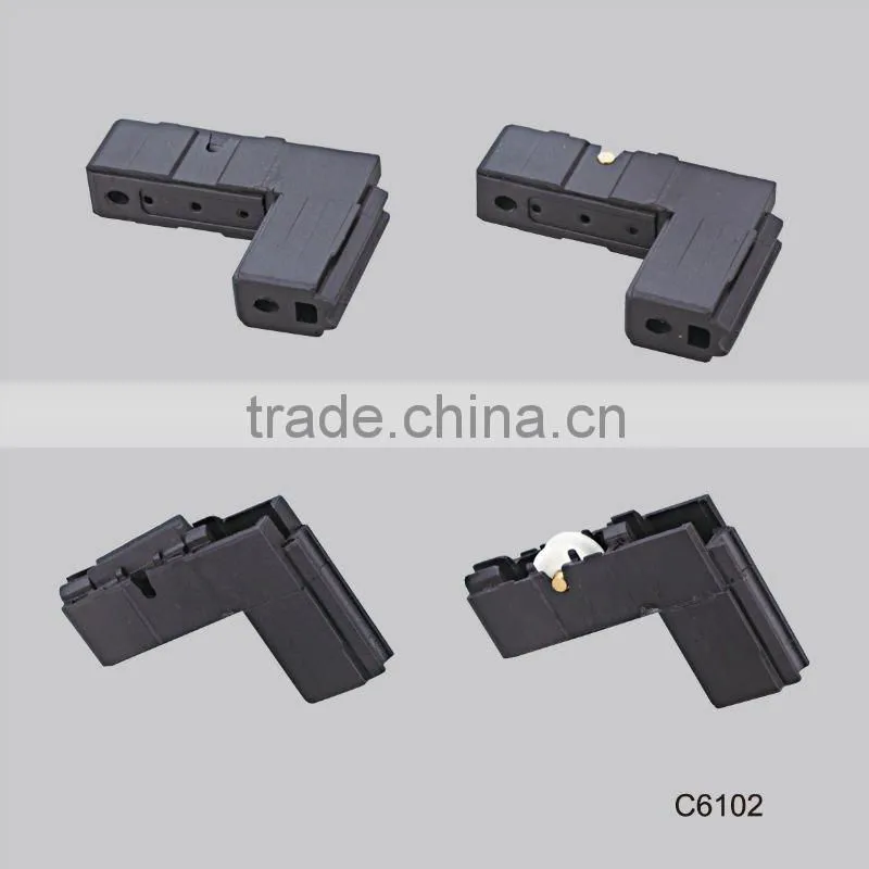 nylon sliding windows and doors accessories roller handle latch corner kit for OEM
