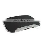 Multifunction mouse pad with usb hub blue LED light 4 ports 2.0 version