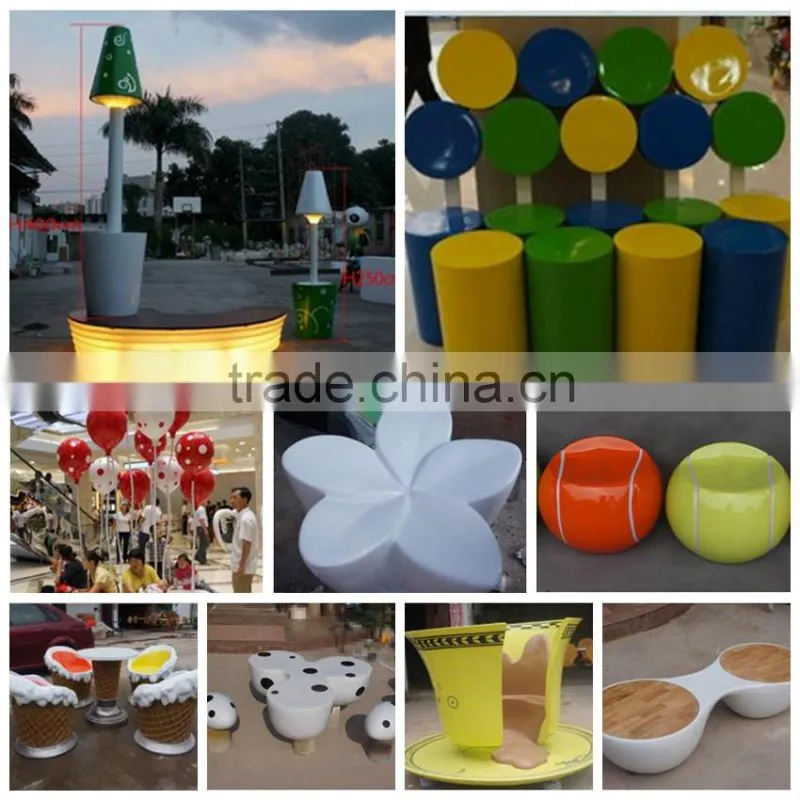 indoor and outdoor fiberglass flower pot