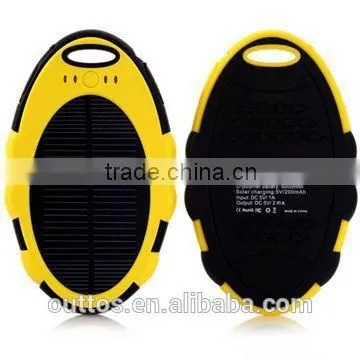HOT sale solar power bank,5000mah solar power bank,solar charger for digital products
