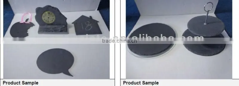 Lovely Heart Shaped Slate Table Mats as Gifts for Foodies