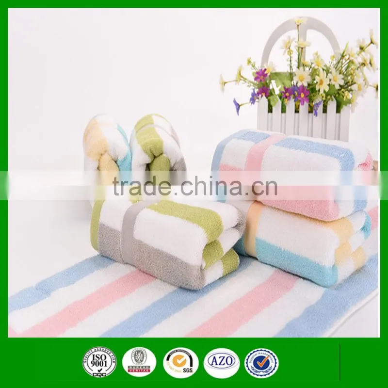 dyed yarn hotel face towel