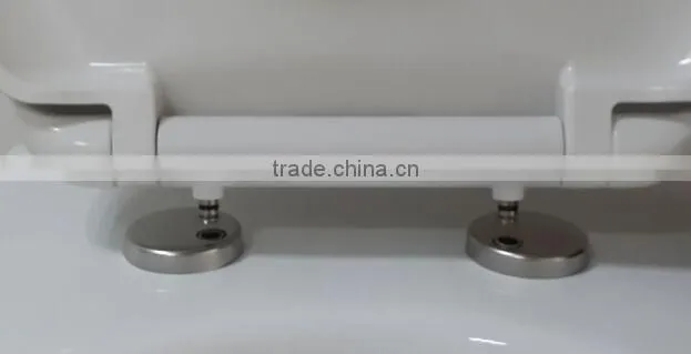 LED light duroplast toilet seat with take off hinge