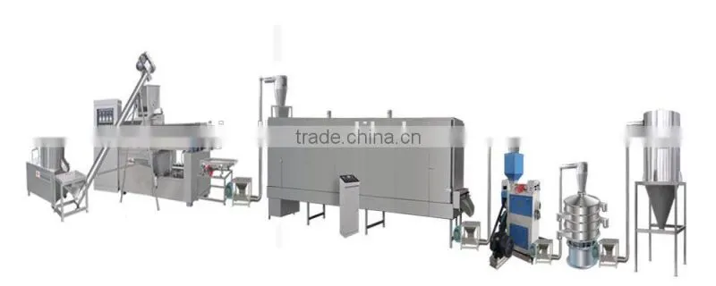 organotrophic rice extruder Instant rice machine
