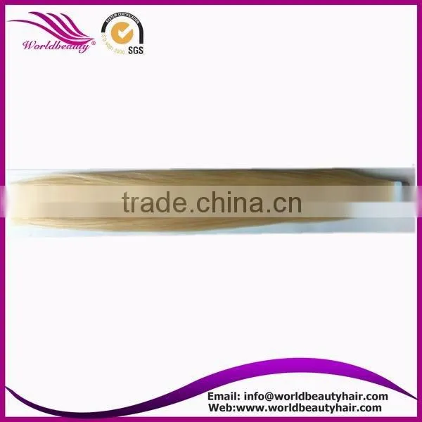 Best sell for tape Malaysian hair extension 613#