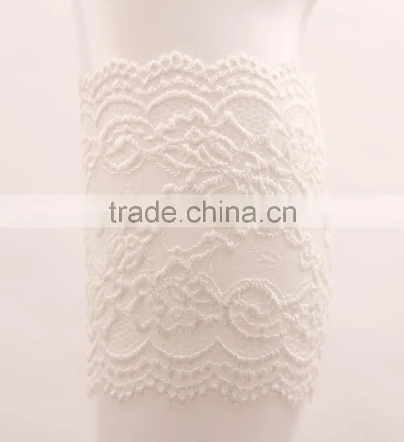 2015 hot sale women girls lace leg warmers elastic lace Flower Design leg warmers Lace Trim Toppers Boot Socks Cuffs