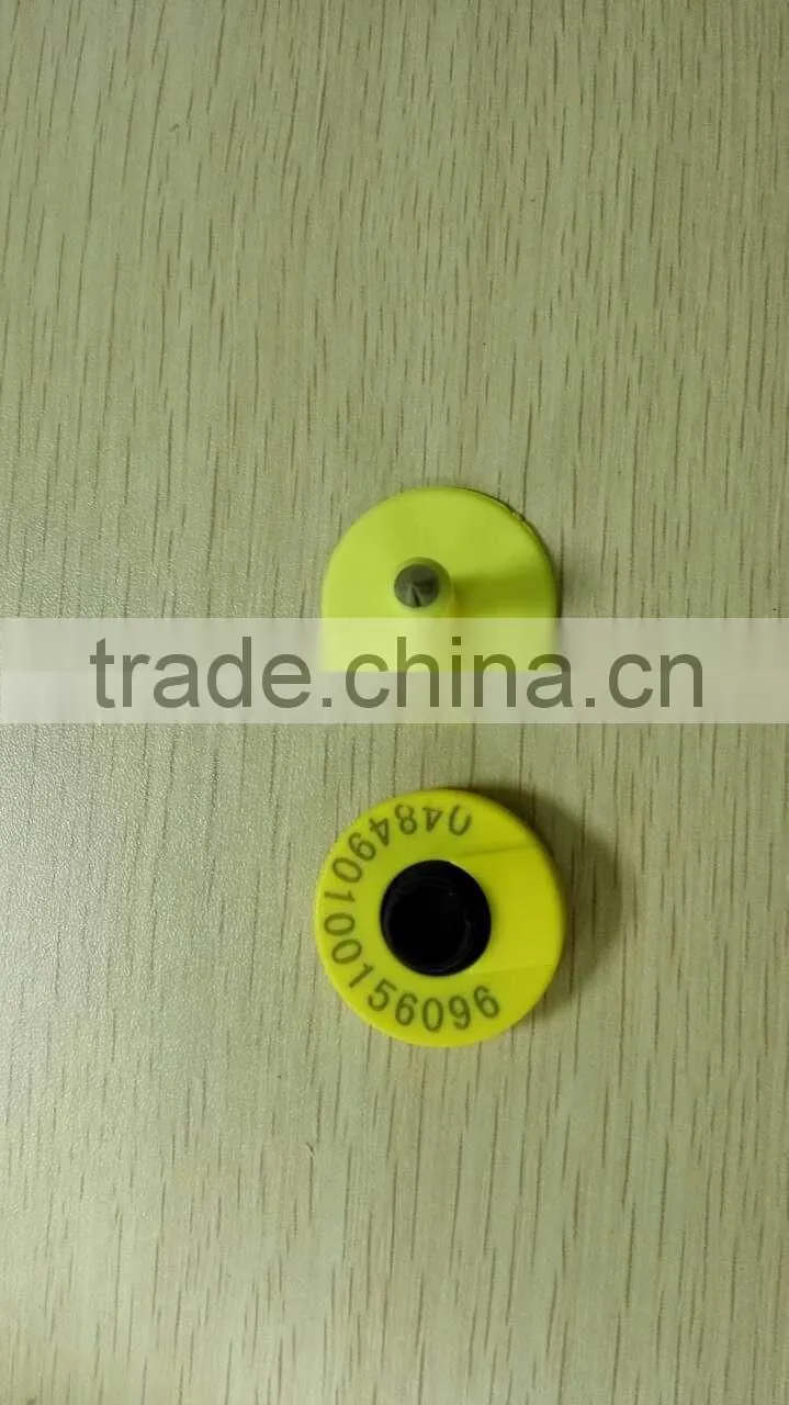 134.2khz rfid animal ear tag passive fdx-b animal ear tag
