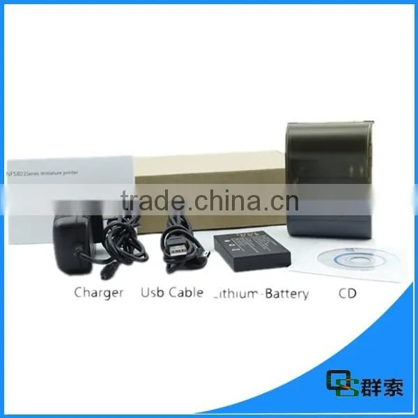 2016 newest usb computer printer 58mm mini portable usb thermal printer