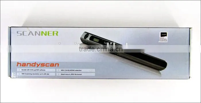 film scanner 2014 new design handheld A4 document scanner wireless pen scanner WT-TSN425
