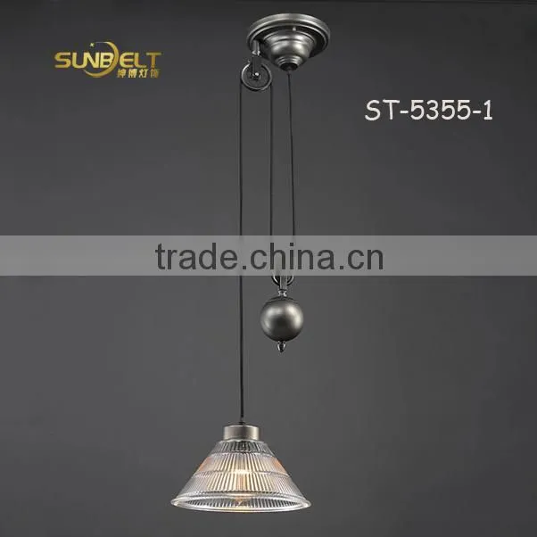 ST-5355 Sunbelt glass tripod lamp,salt lamp glass base,head lamp for honda city