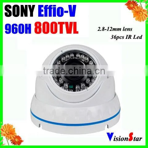 CCTV camera 700tvl sony ccd sensor osd menu 36pcs ir leds day/night vision security dome cctv camera