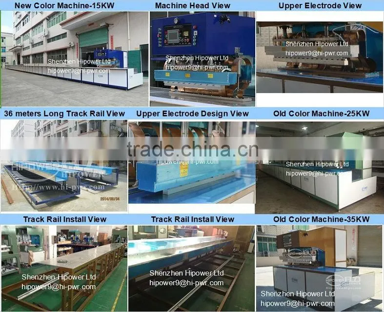 Auto Stepping Plastic Canvas Welding Machine